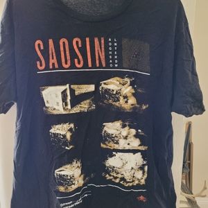 Saosin Band Tee Tultex rock shirt
